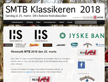 Tablet Screenshot of klassikeren.slagelsemtb.dk